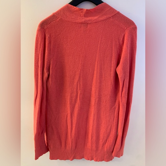 Coral open cardigan. Size Medium. Like new condition. - Picture 4 of 8